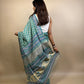 Banjara Handblock Printed Cotton Saree