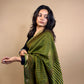 Maheshwari Handblock Printed Silk Saree