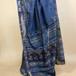 Maheshwari Handblock Printed Silk Saree