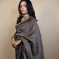 Maheshwari Handblock Printed Silk Saree