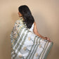Anokhi Chanderi Handblock Printed Silk Saree