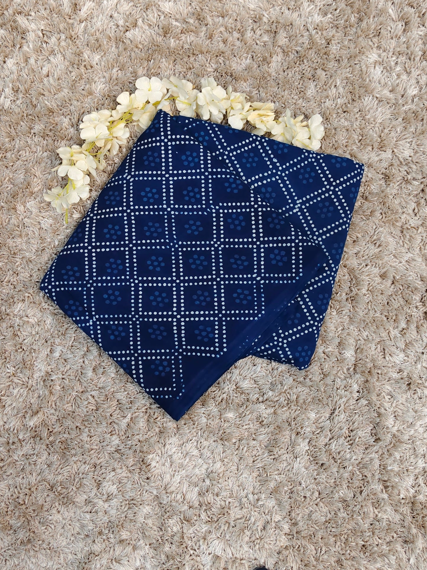 Indigo Blue Fabric