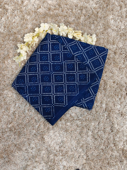 Indigo Blue Fabric