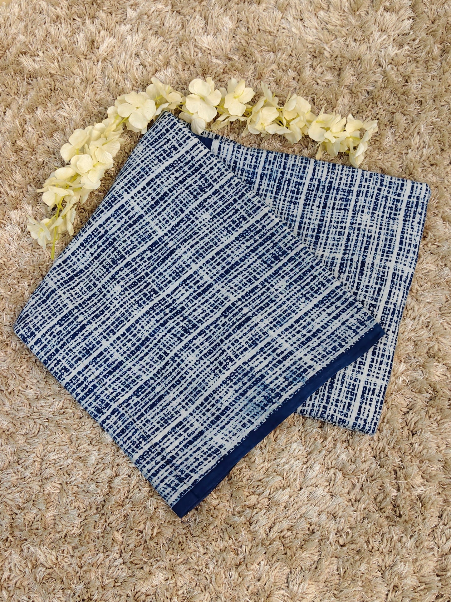 Indigo Blue Fabric