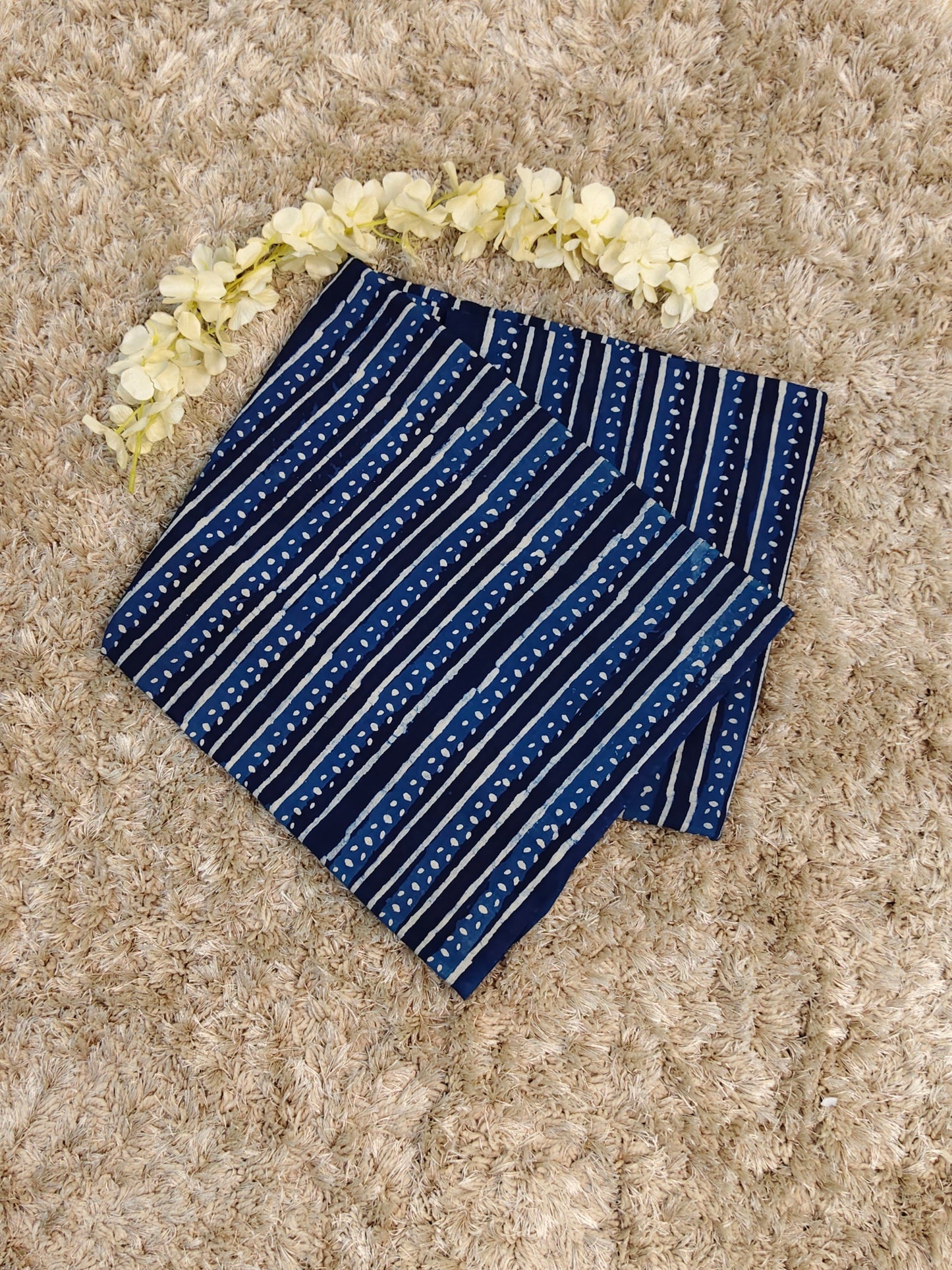 Indigo Blue Fabric