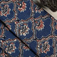 Indigo Ajrakh Handblock Printed Cotton Fabric
