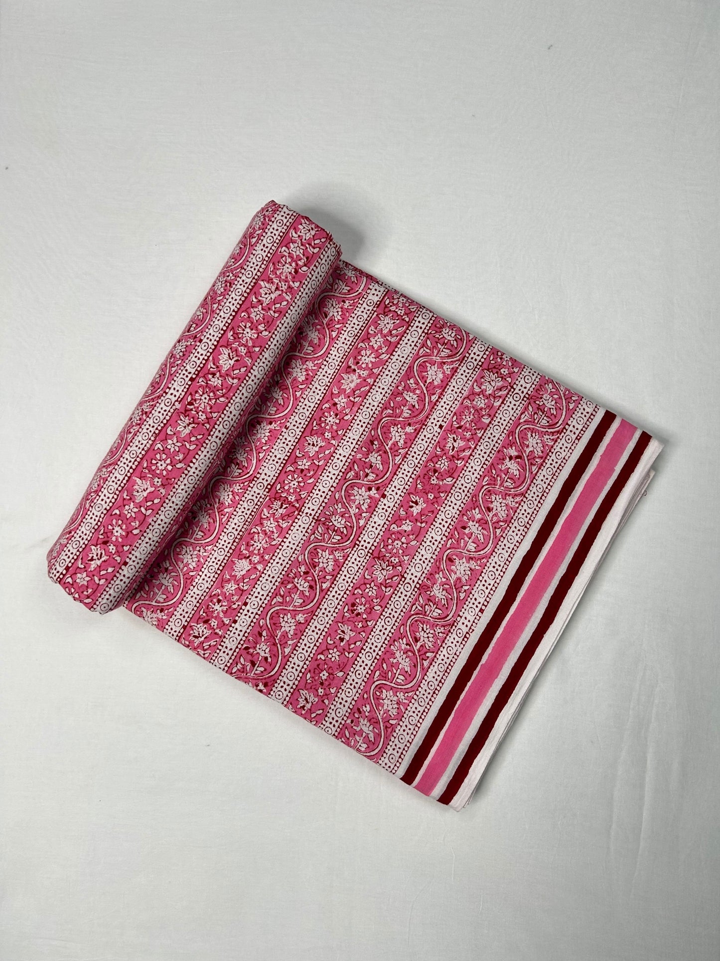 Indigo White Print Fabric