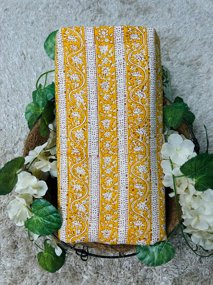 Indigo White Print Fabric