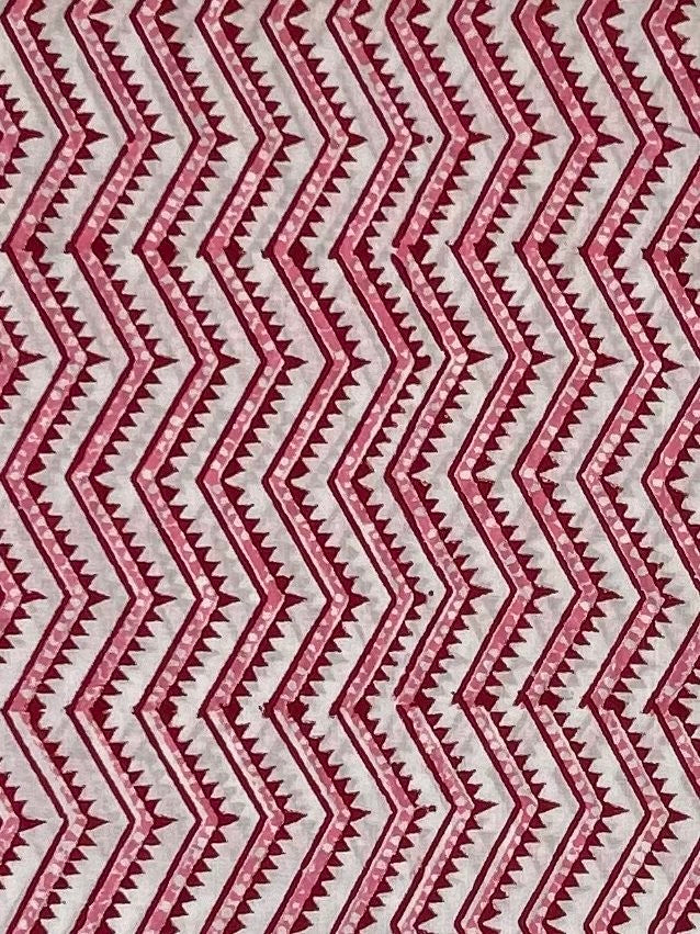 Indigo White Print Fabric