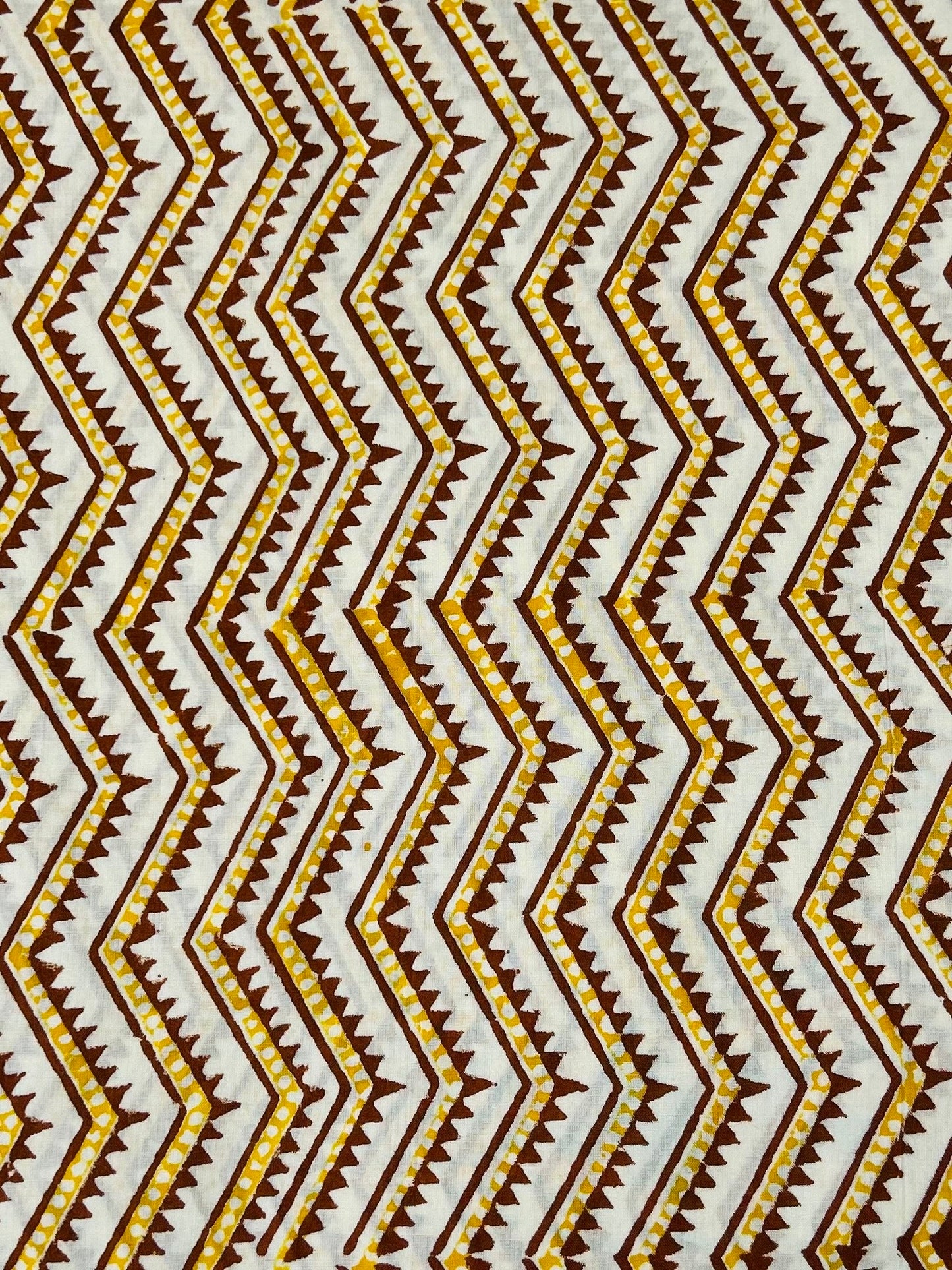 Indigo White Print Fabric