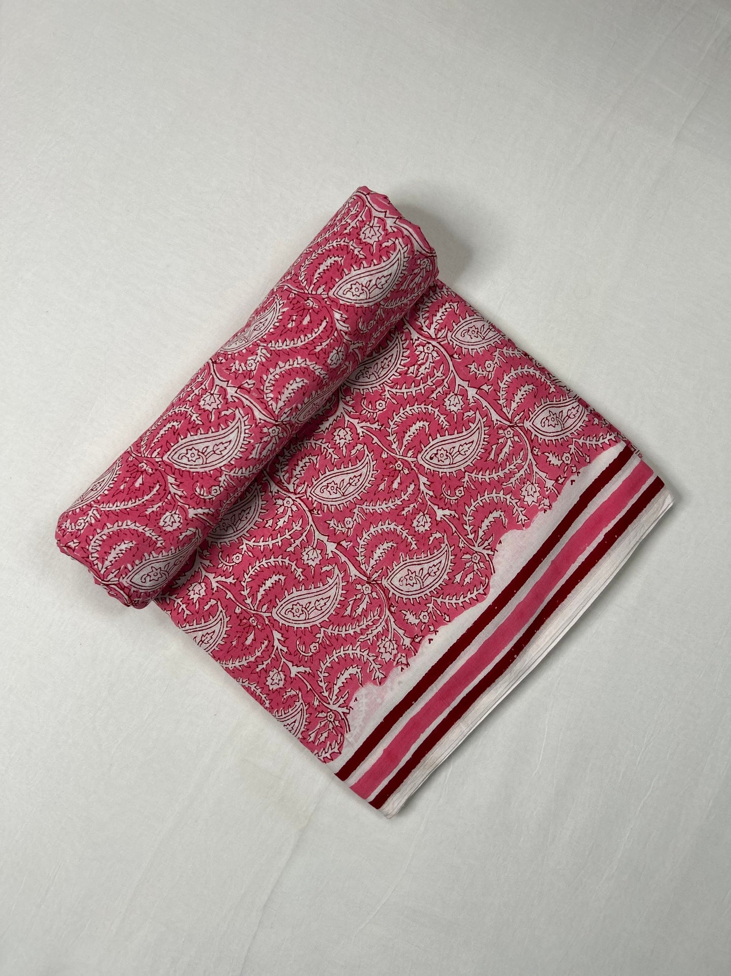 Indigo White Print Fabric