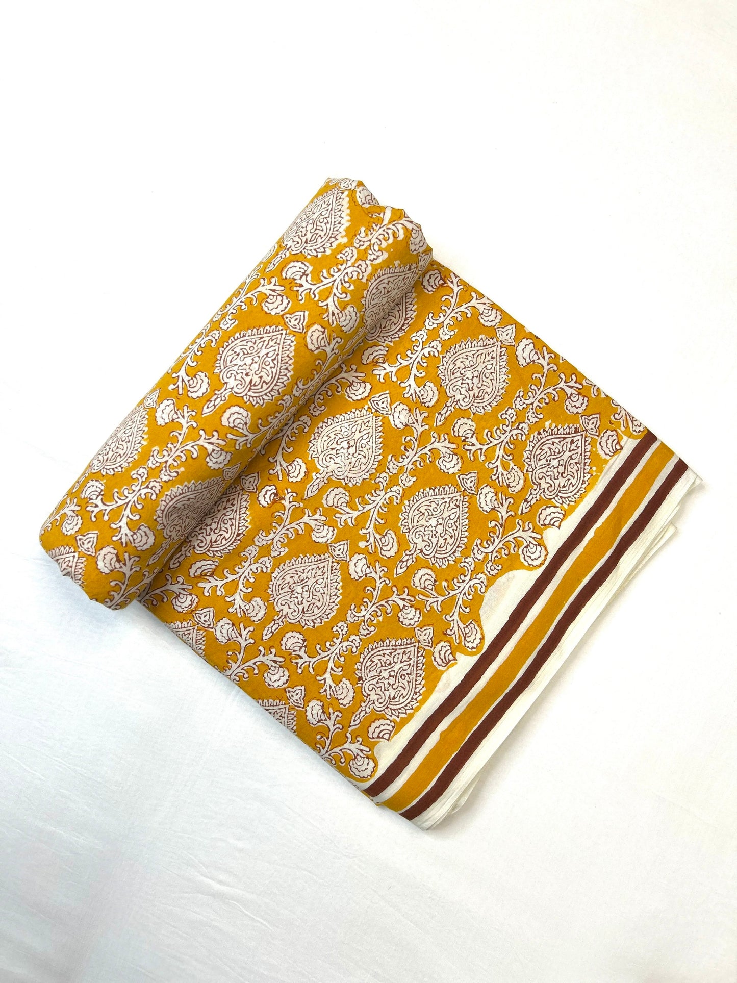 Indigo White Print Fabric
