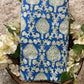 Indigo White Print Fabric