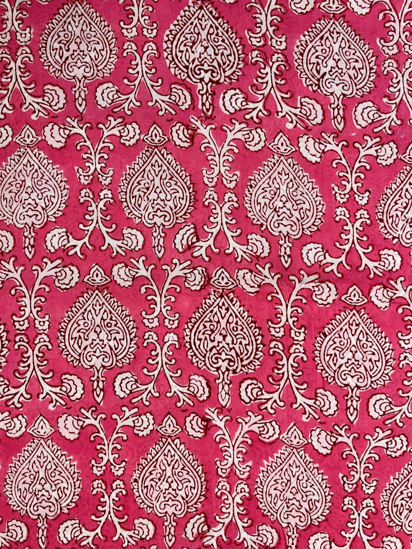 Indigo White Print Fabric