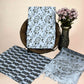 Grey Kota Handblock Printed Cotton Suit Set