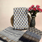 Ivory Kota Handblock Printed Cotton Suit Set