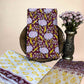 Maroon Kota Handblock Printed Cotton Suit Set