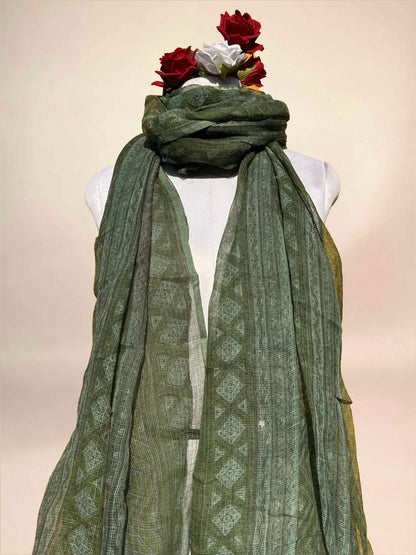 Kota Handblock Printed Dupatta