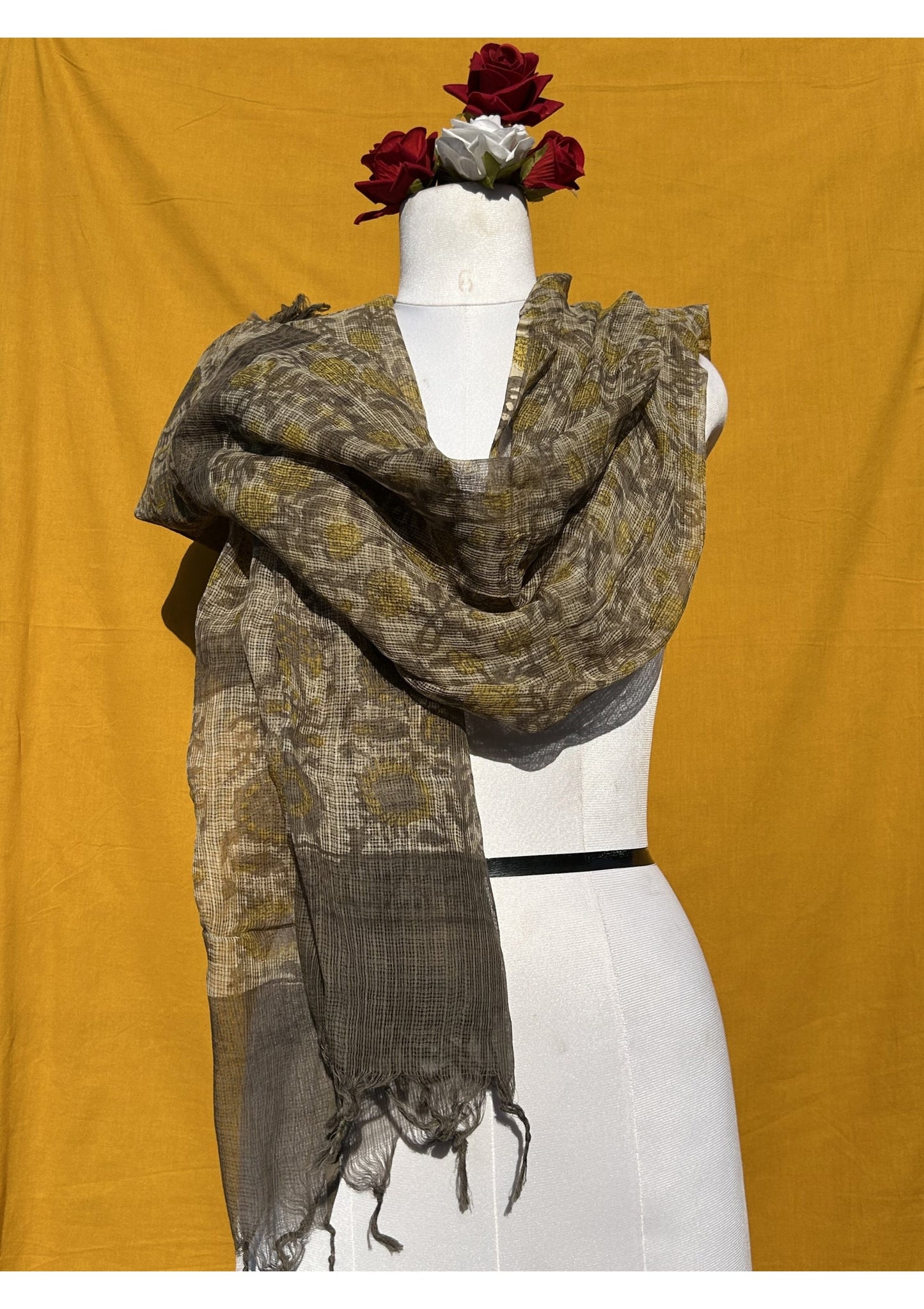 Kota Handblock Printed Dupatta