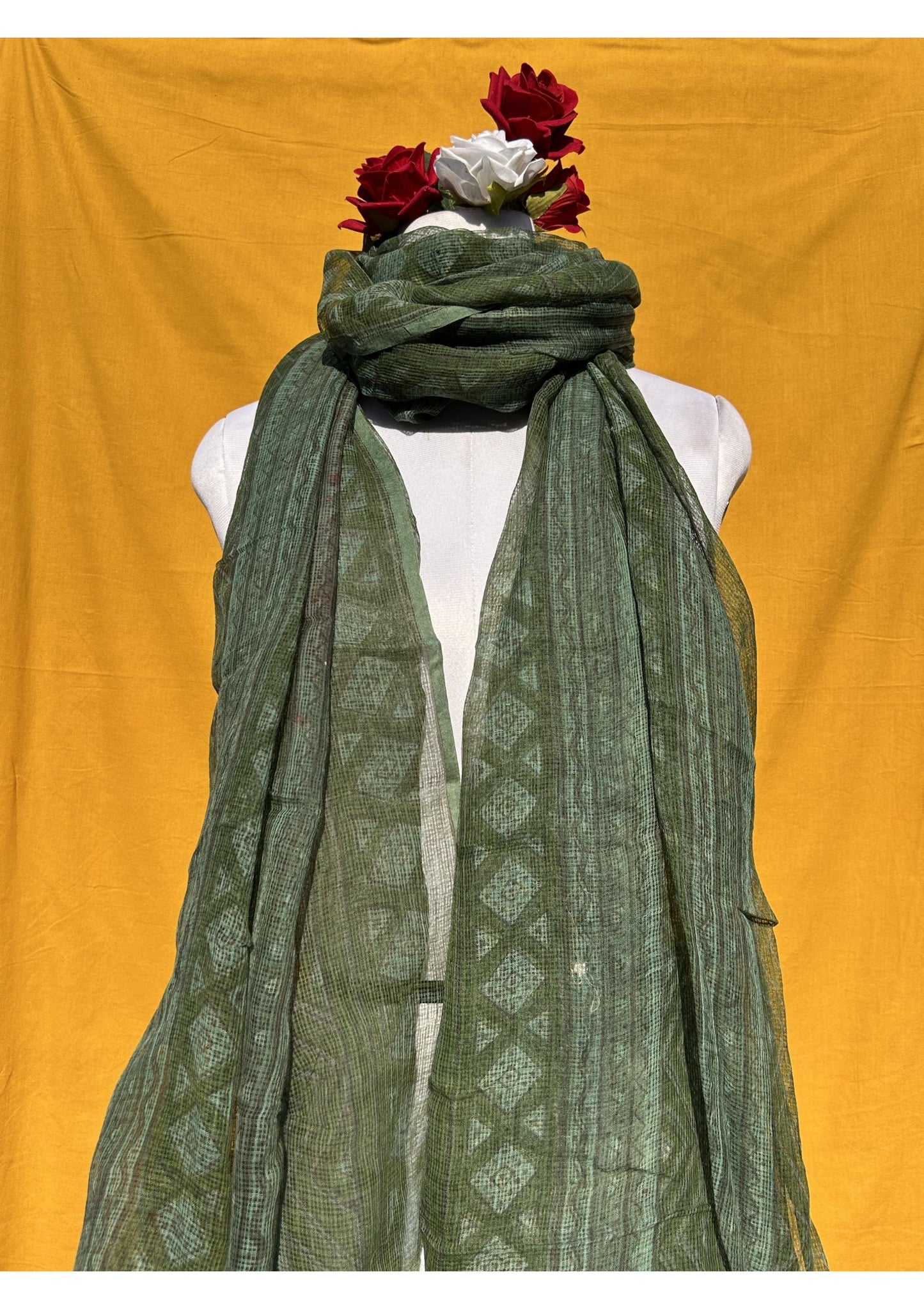 Kota Handblock Printed Dupatta