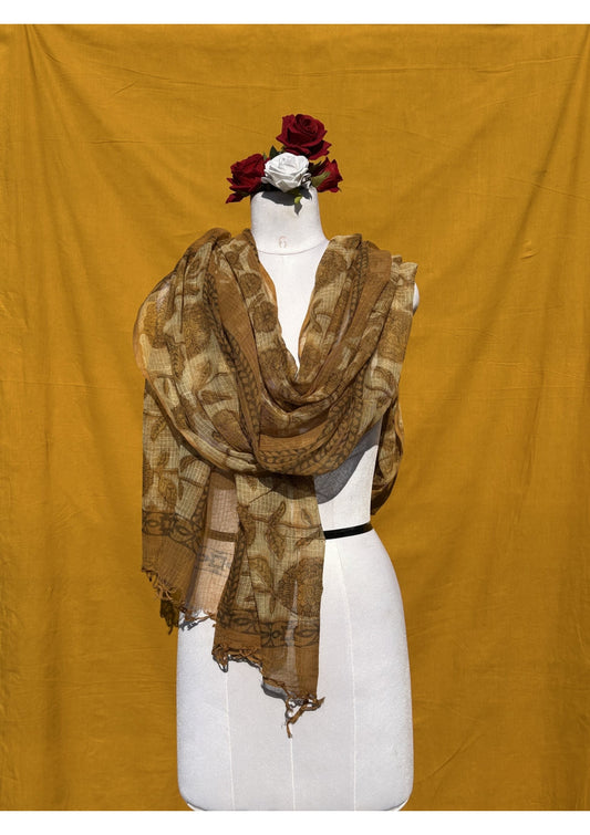 Kota Handblock Printed Dupatta