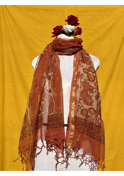 Kota Handblock Printed Dupatta