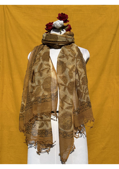 Kota Handblock Printed Dupatta