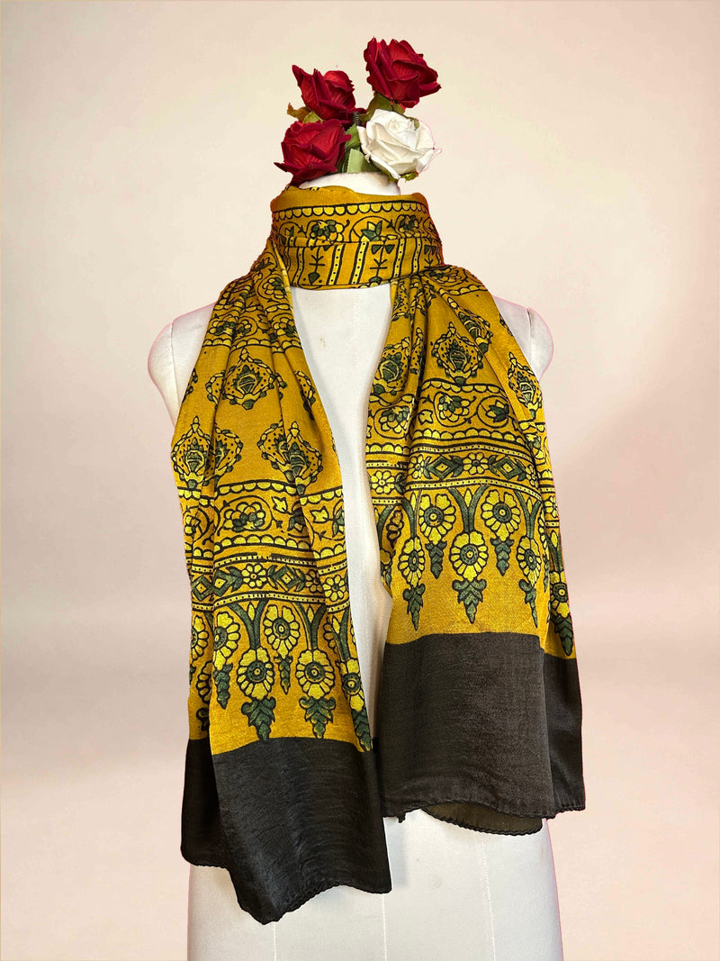 Ajrakh Cotton Stole