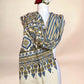 Off White Ajarkh Cotton Handblock Printed Dupatta