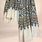 Off White Ajarkh Cotton Handblock Printed Dupatta