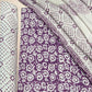 Purple Pashmina Handblock Printed Cotton Suit Set