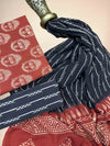 Multicolor Pasmina Handblock Printed Cotton Suit Set | Teractta
