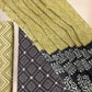 Multicolor Pasmina Handblock Printed Cotton Suit Set | Black
