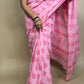 Pastel Poetry Handblock Printed Cotton Saree
