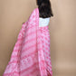 Pastel Poetry Handblock Printed Cotton Saree
