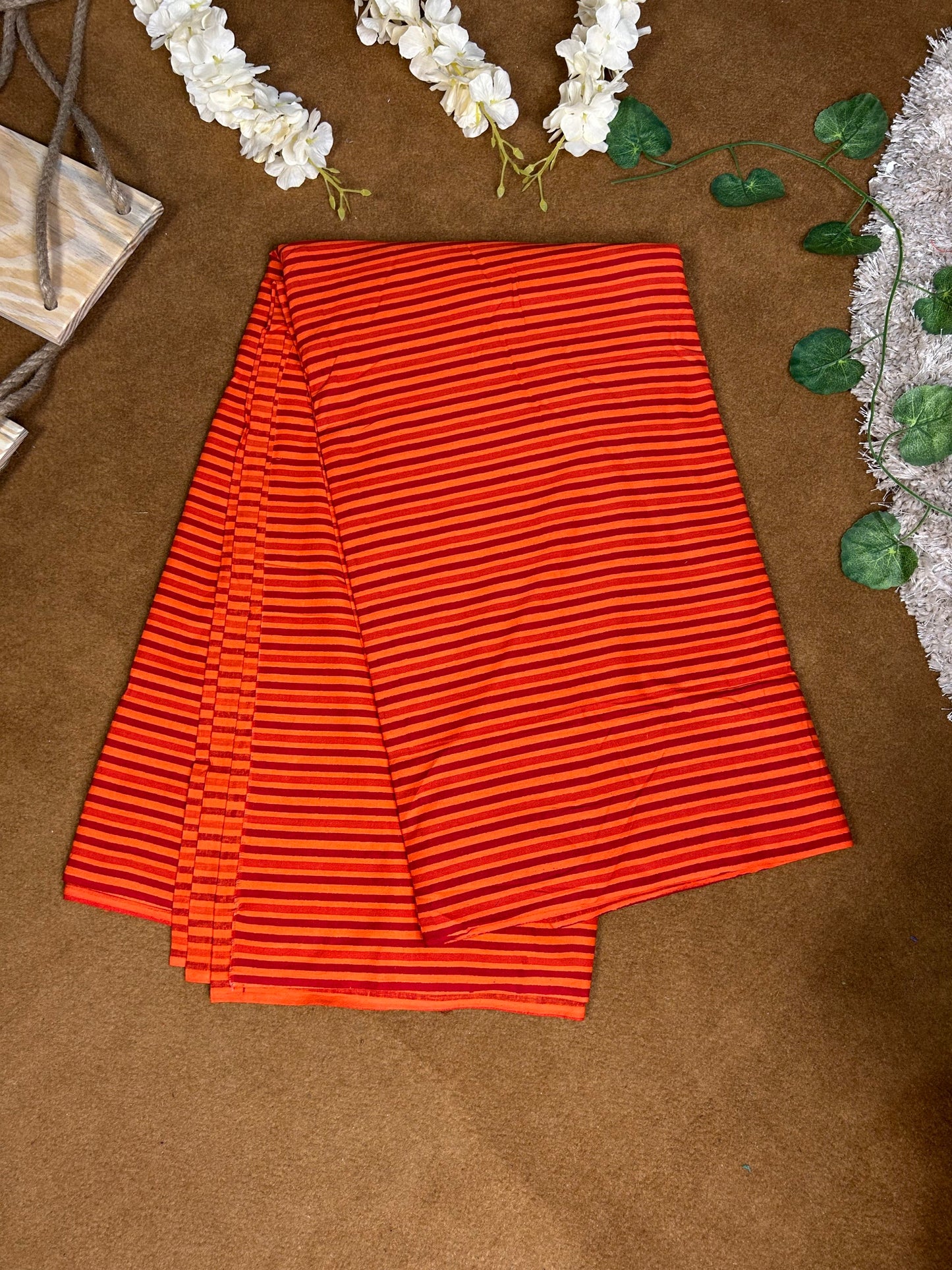Vibrant Handblock Printed Cotton Fabric