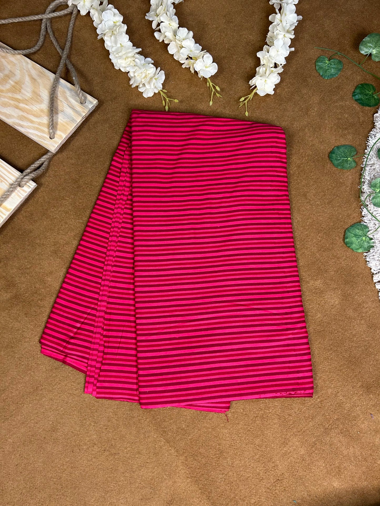 Vibrant Handblock Printed Cotton Fabric