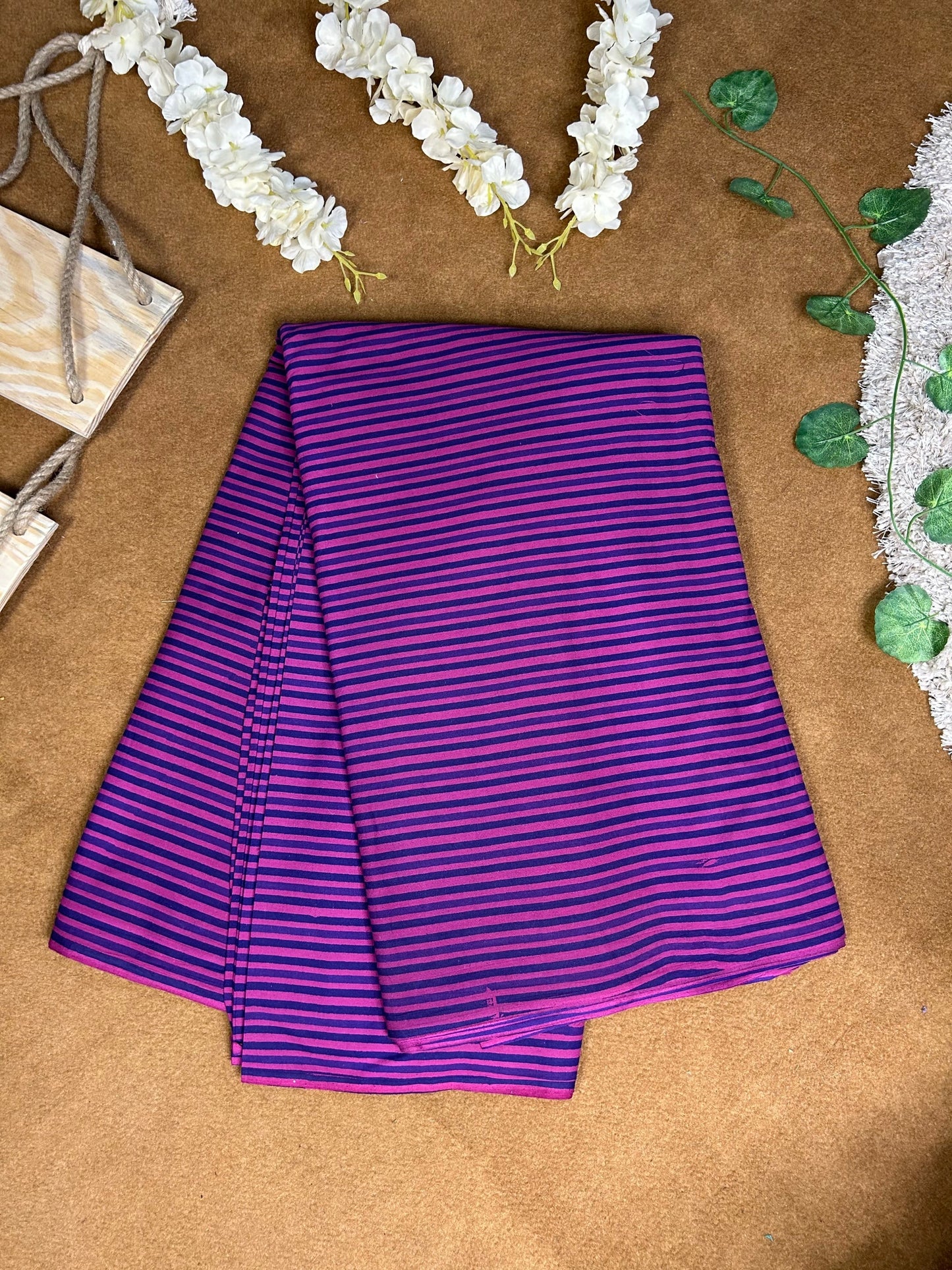 Vibrant Handblock Printed Cotton Fabric
