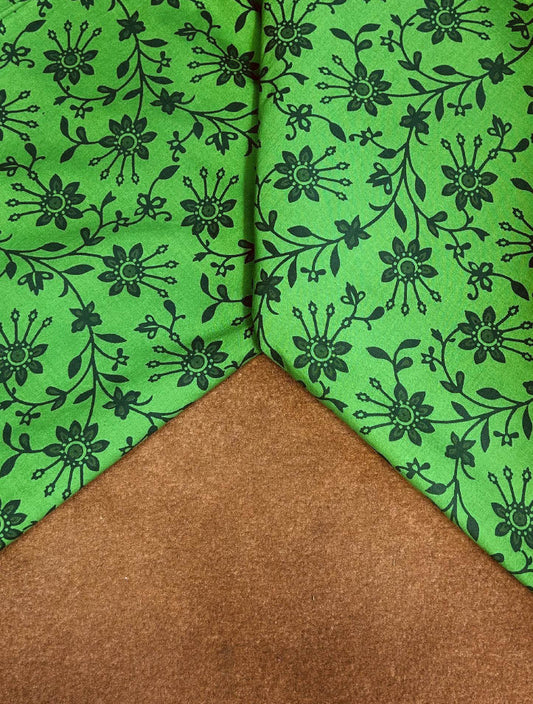 Rangeela Print Cotton Fabric Gren 