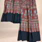 Red Ajarkh Cotton Handblock Printed Dupatta