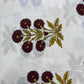 Off White Fakira Print Hand Block Printed Fabric
