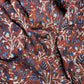 Brick Red Fakira Print Hand Block Printed Fabric