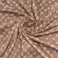 Camel Saudagiri Mul Hand Block Printed Fabric