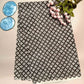 Dark Brown Saudagiri Mul Hand Block Printed Fabric