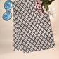 Charcoal Saudagiri Mul Hand Block Printed Fabric