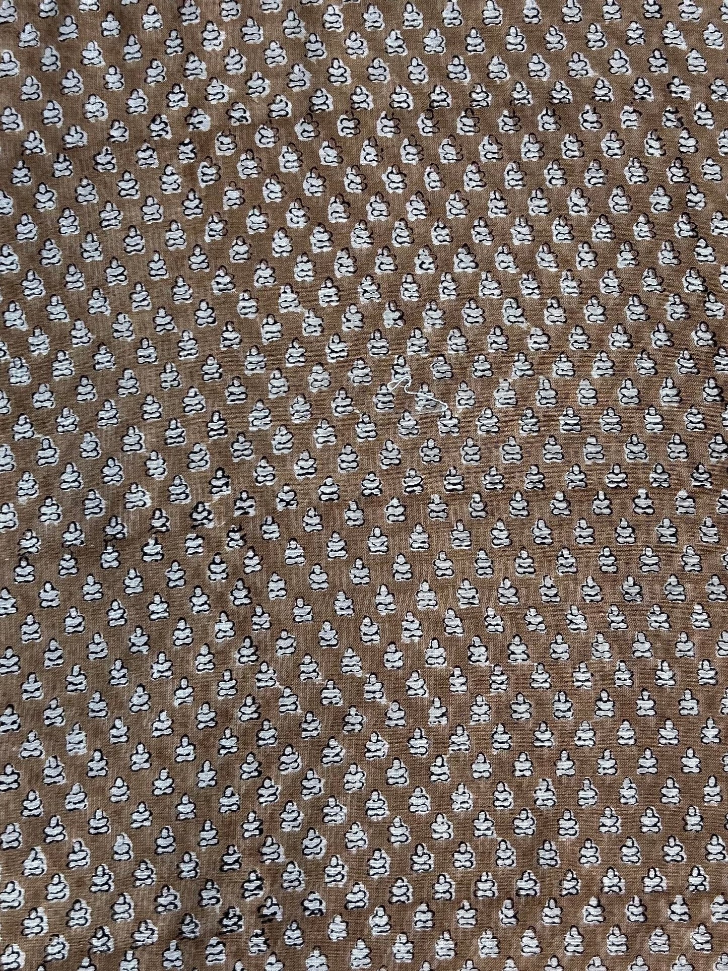 Saudagiri Print Chanderi Handblock Fabric