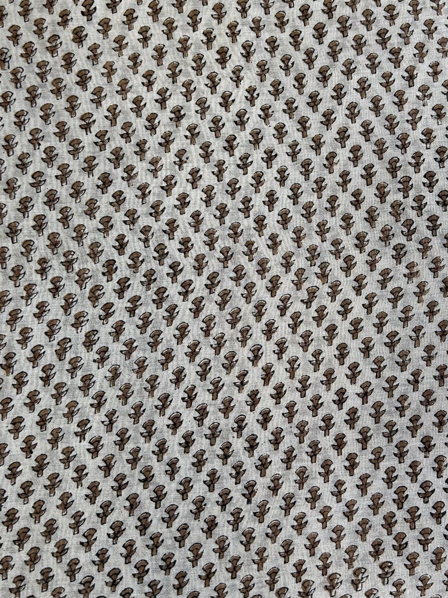 Saudagiri Print Chanderi Handblock Fabric