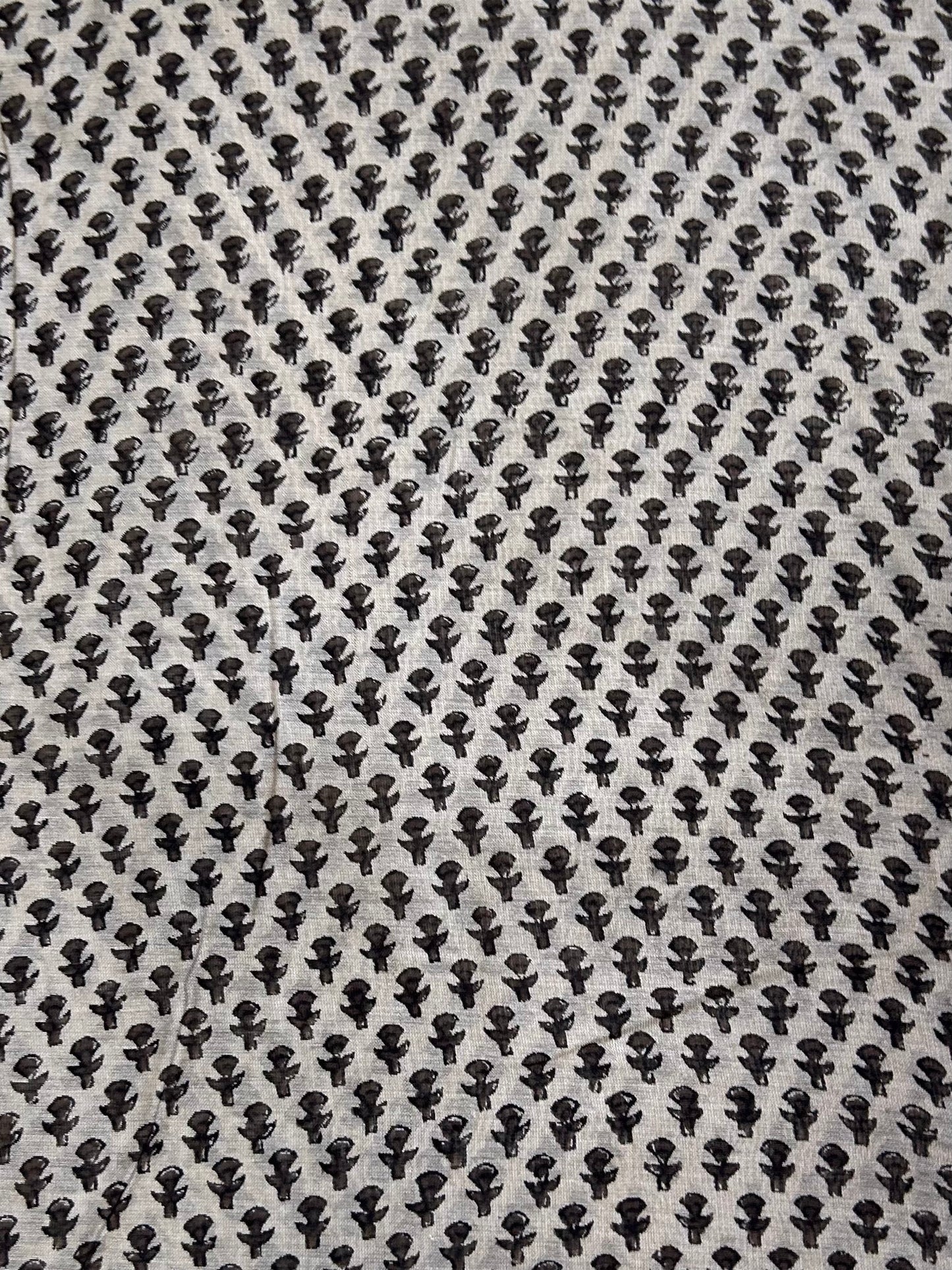 Saudagiri Print Chanderi Handblock Fabric