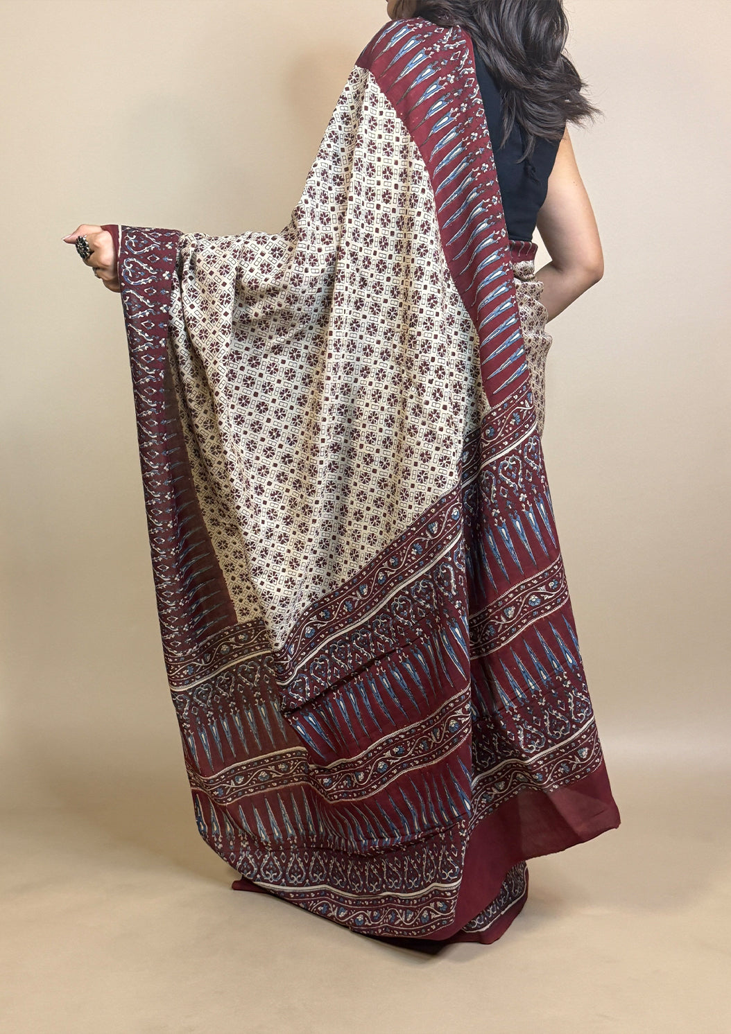 Saudagiri Assamese Silk Saree