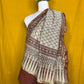 Saudagiri Chanderi Handblock Printed Dupatta
